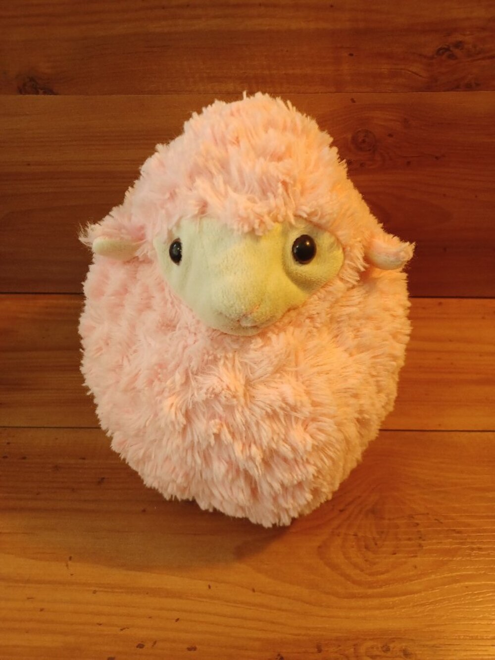 Best Made Toys Lamb Sheep Pink Swirly Easter Plush Stuffed Baby Toy 11'in